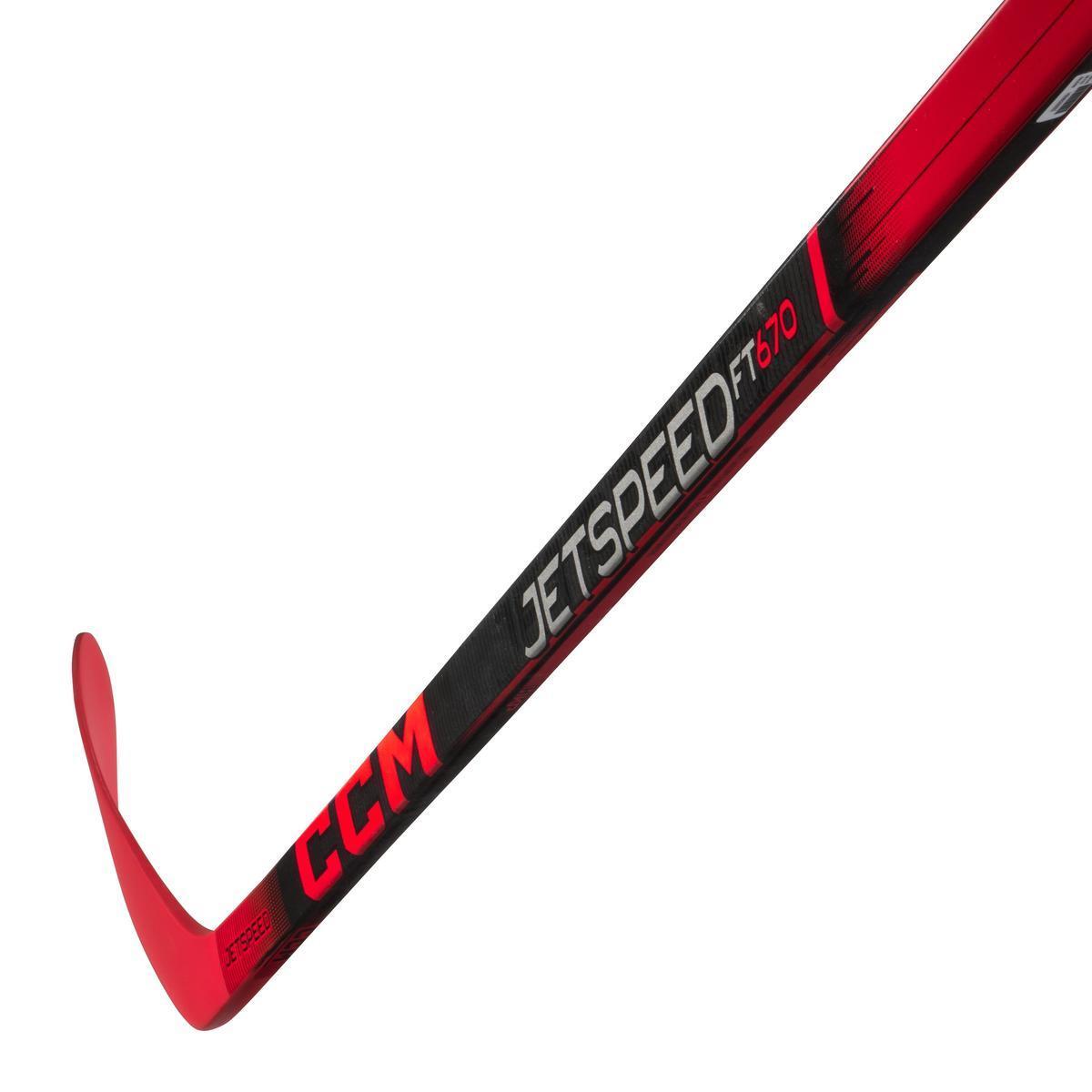 Crosse de hockey sur glace CCM JetSpeed ​​FT670 JR 5/7