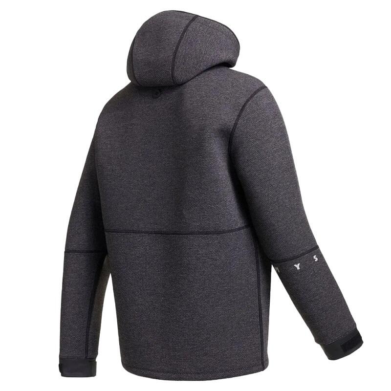 Veste Néoprène Homme 3 mm MYSTIC Voltage Sweat – Gris – Coupe-Vent & Résistante 2/5