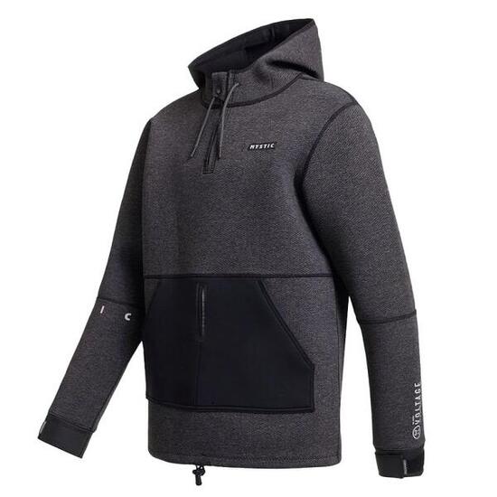 Giacca in neoprene da uomo 3 mm MYSTIC Voltage Sweat – Grigio – Antivento e resi
