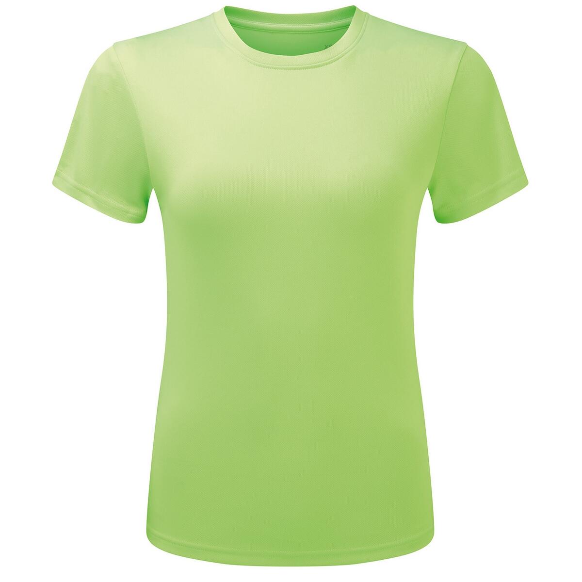 TRIDRI IonCharge Maglietta Struttura Riciclato Donna TriDri Fulmine Verde