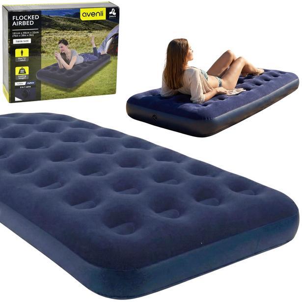 Avenli aufblasbares Luftbett / Campingmatratze 191x99x22 cm 2/5