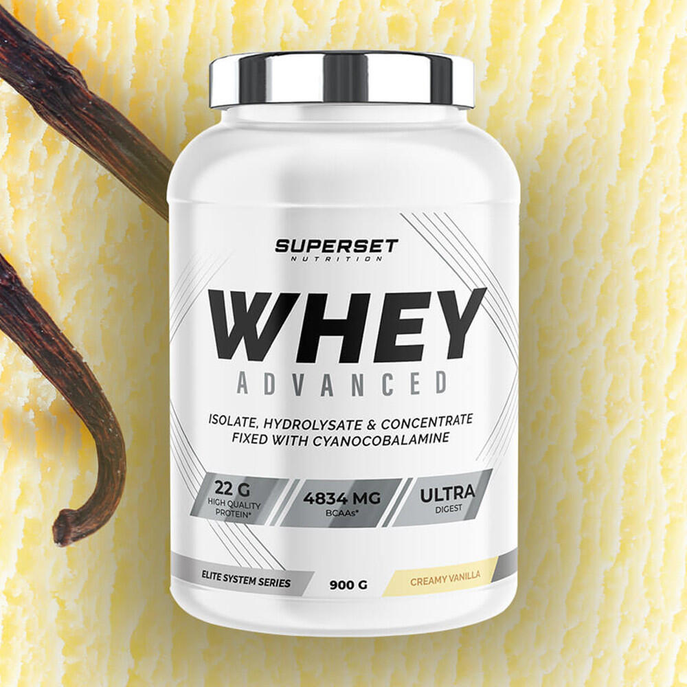 Proteine Whey - 100% Whey Proteine Advanced (900g) - Vaniglia Cremosa 2/7