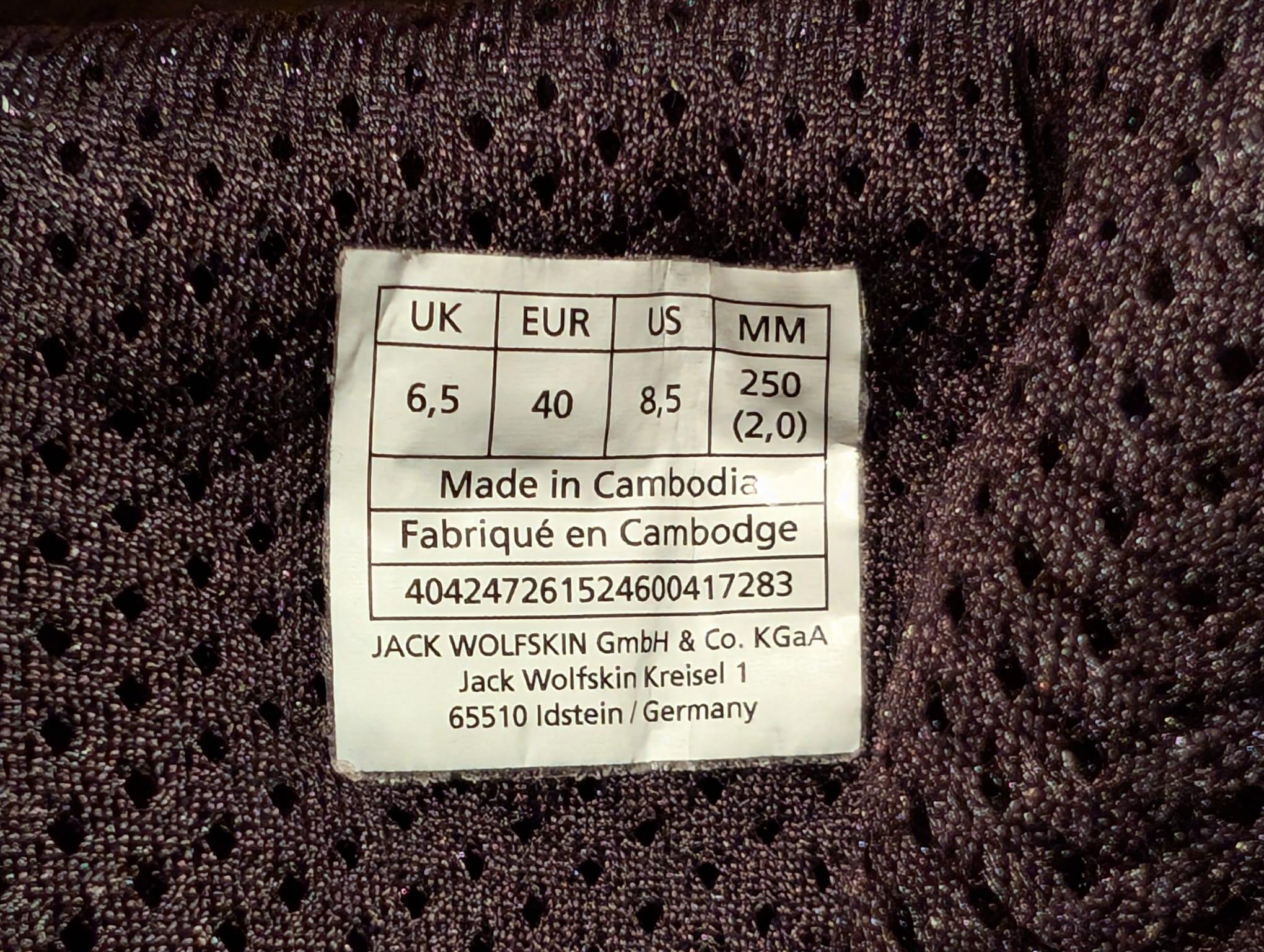 Tussen Particulieren - grijze wandelschoenen dames JACK WOLFSKIN 6/6