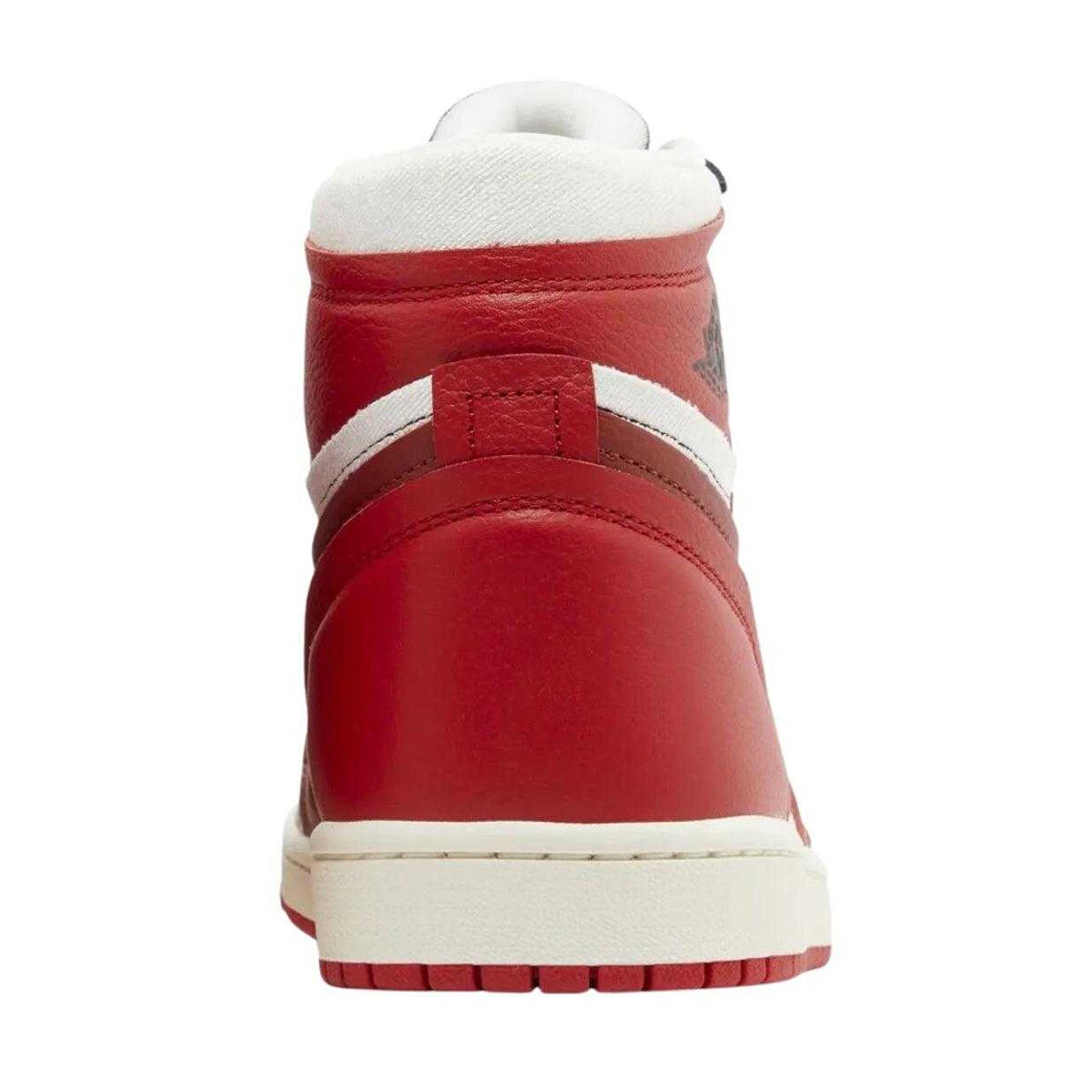 "Air Jordan 1" Sneaker für Damen, Leder Herren Rot/Weiß/Schwarz 2/5