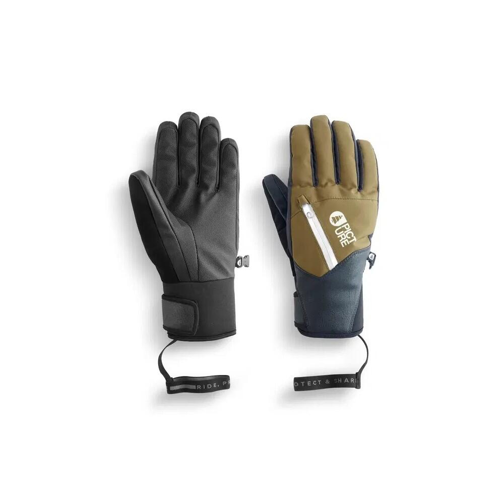 PICTURE Gants femme KAKISA - TOBACCO 3/5