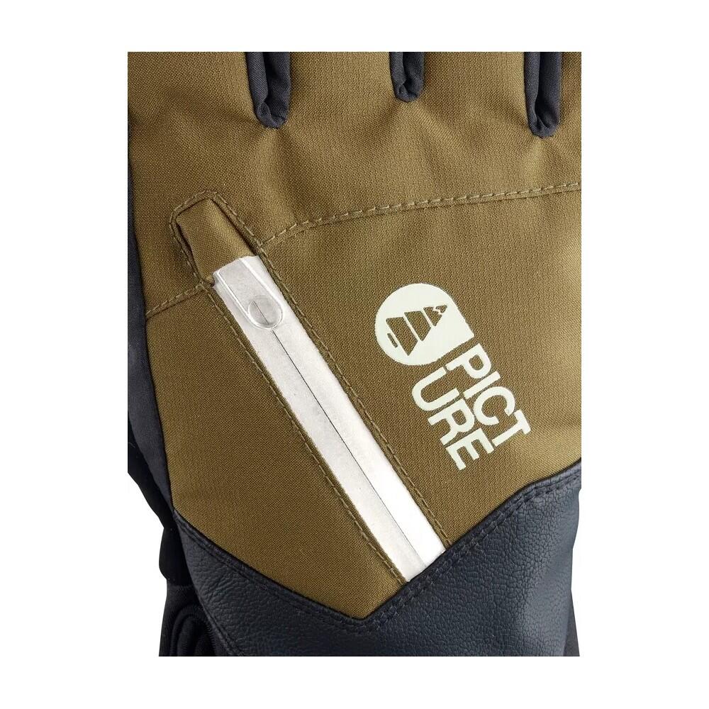 PICTURE Gants femme KAKISA - TOBACCO 4/5