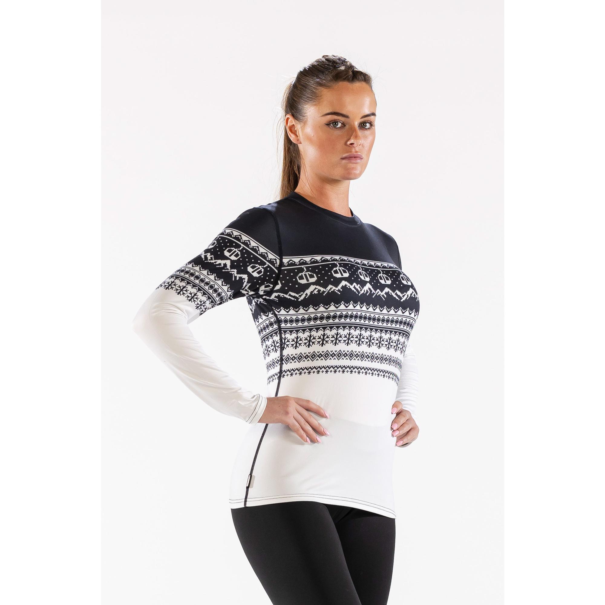 Second Life - Koszulka termoaktywna damska Surfanic Cozy Crew Neck - Stan Dobry 3/5