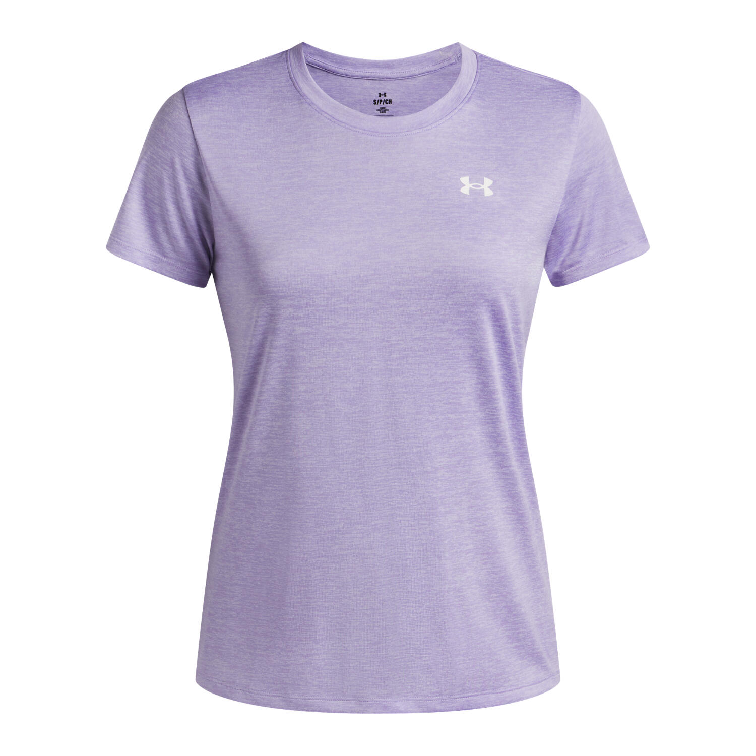 T-shirt d'entraînement femme Under Armour Tech Twist transparent/blanc 3/4