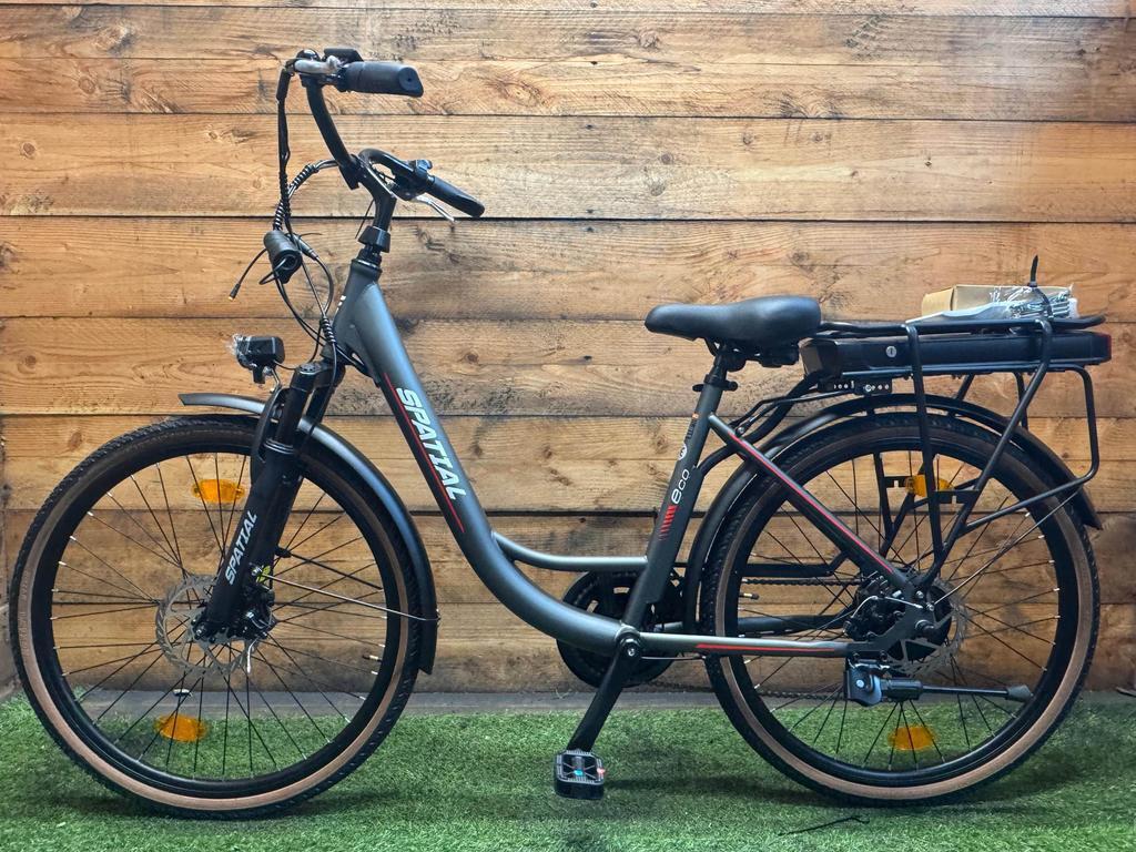 Spatial ECO elektrische stadsfiets 53 cm, 468Wh, matgrijs 1/2