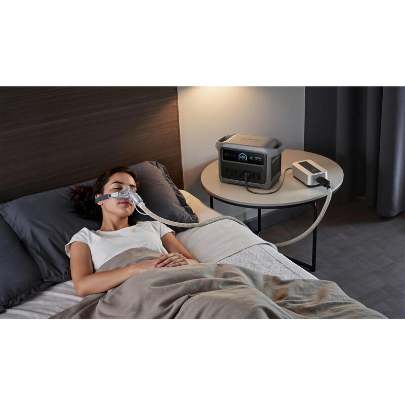 Kit stație de alimentare Anker SOLIX C2000 Gen 2 cu panou solar bifacial 400 W