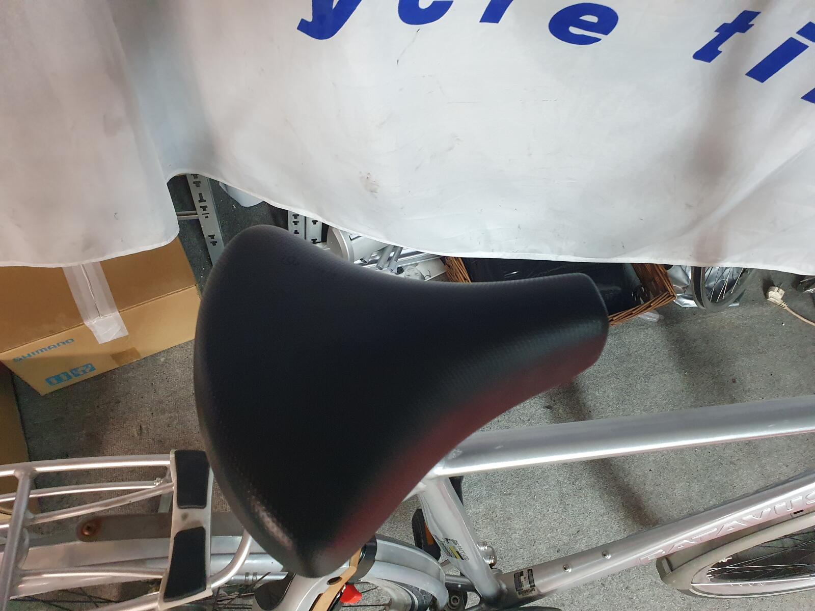 Batavus Staccato Royal, Shimano shifter, metal/grijs 6/7