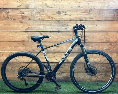 Bulls stadsfiets 51 cm, carbonfiber, 30 versnellingen, zwart