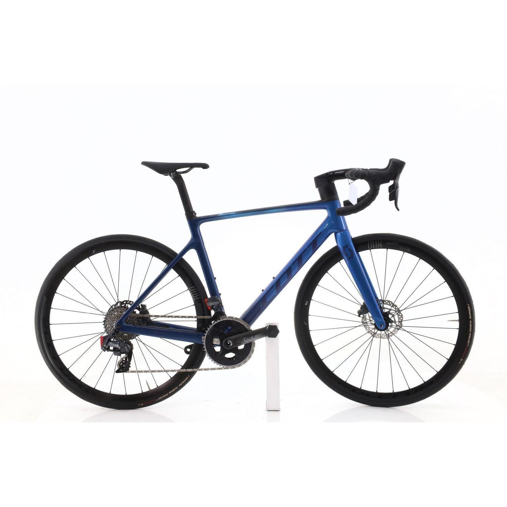 Scott - Vélo De Route Reconditionné ·  Addict Rc 20 Axs 12v · Très Bon État - Vélo Route - Bleu - 54 - Decathlon