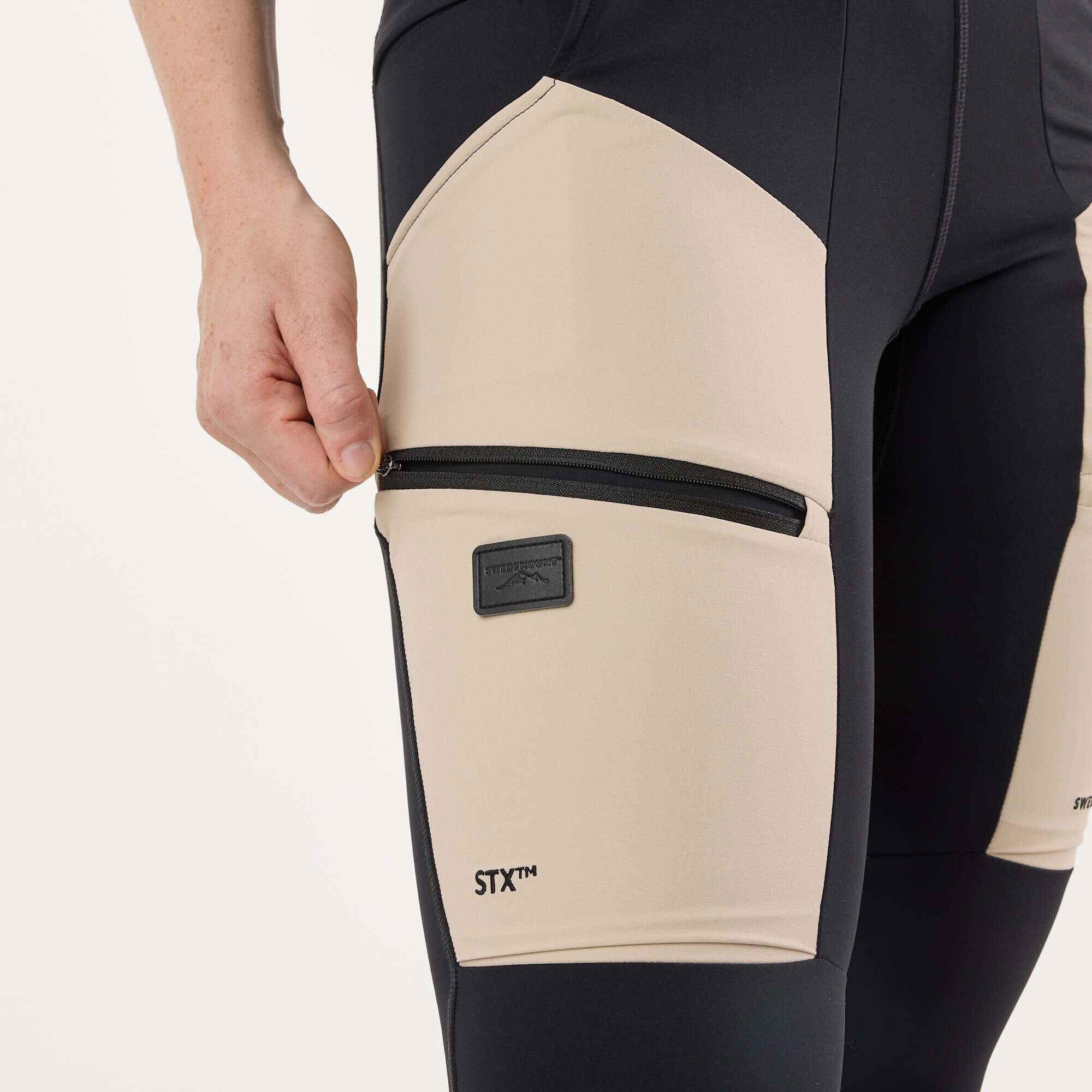Damen Wandern Outdoorhose wasserabweisend atmungsaktiv Trondheim Trekking Tights 7/8