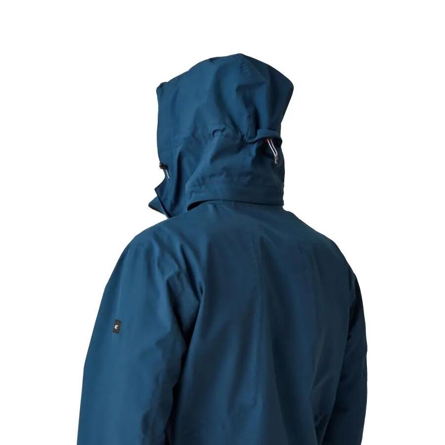 Giacca - trekking,pesca - uomo - impermeabile - bosfield ii - blu 6/7