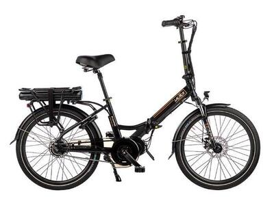 Scamper s600xl m410 250wh, shimano nexus 8, matzwart