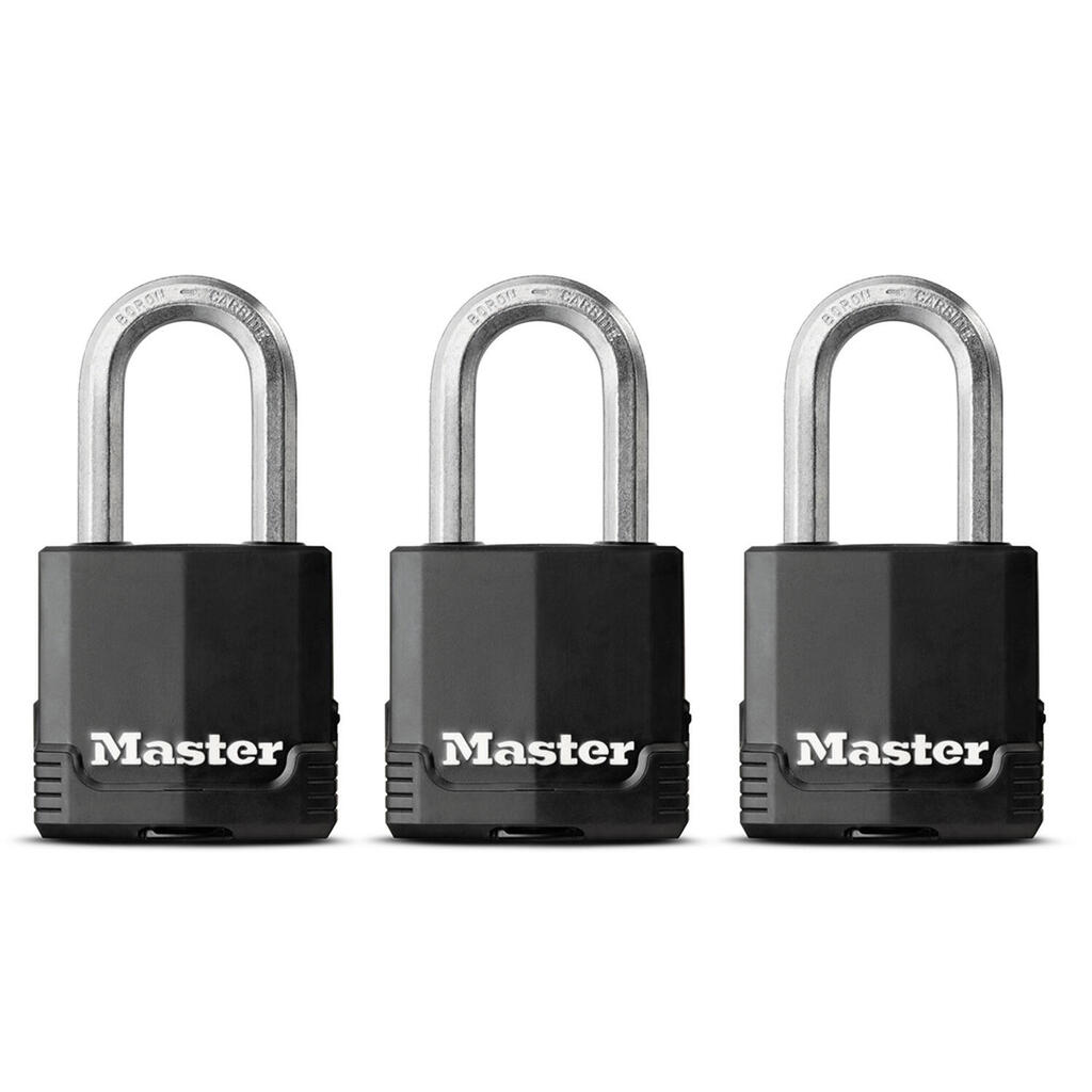 Heavy Duty Padlock [Key] [Covered Laminated Steel] [Weatherproof and Rustproof]