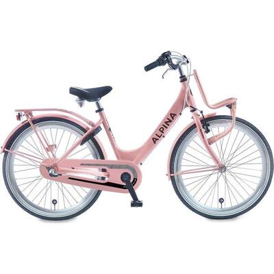 Alpina clubb meisjesfiets 24" desert pink matt, shimano nexus 3-speed