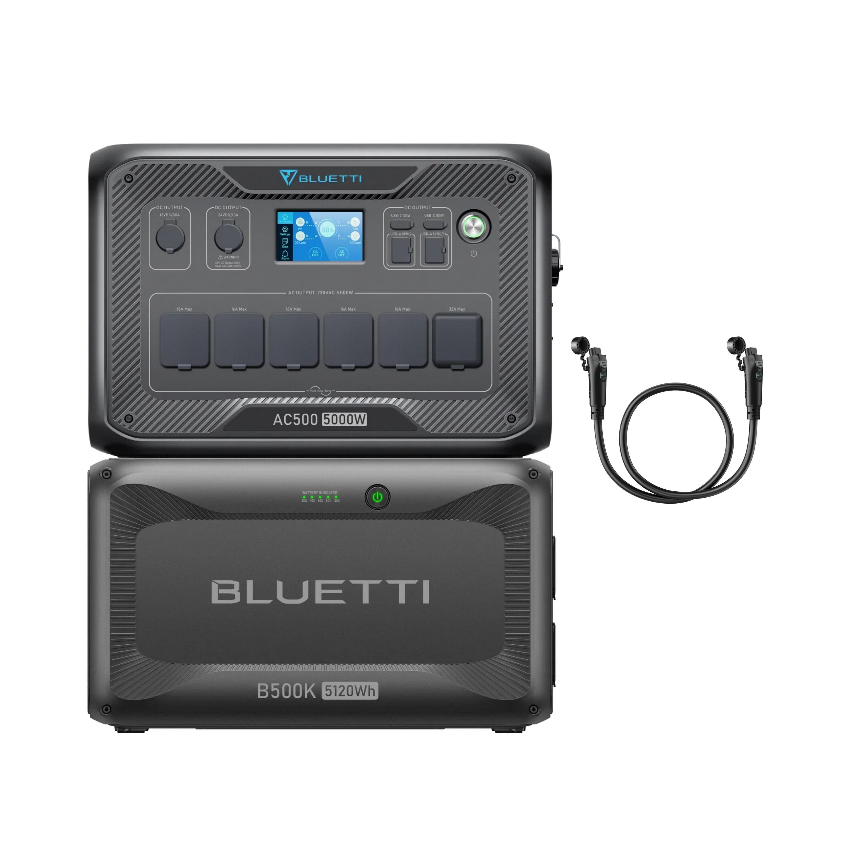 Batterieerweiterung BLUETTI B500K, 5120Wh, für AC500 (0% MwSt) 7/7
