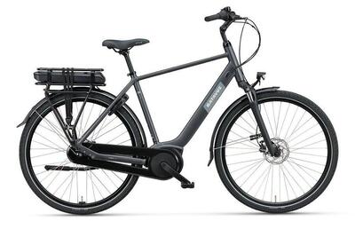 Batavus altura cp 2026 400wh, elektrische cityspeed met shimano nexus 7, zwart