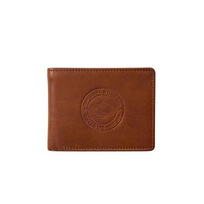 Portefeuille heren rip curl stapler pu all day donkerbruin