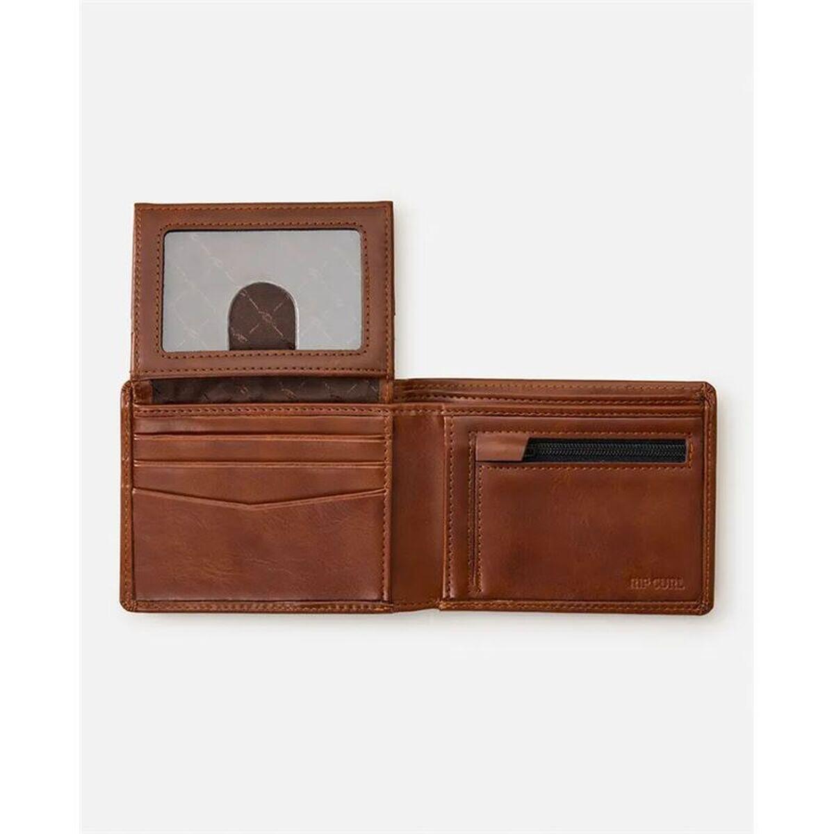 Portefeuille Homme RIP CURL Stapler Pu All Day Brun foncé 4/4