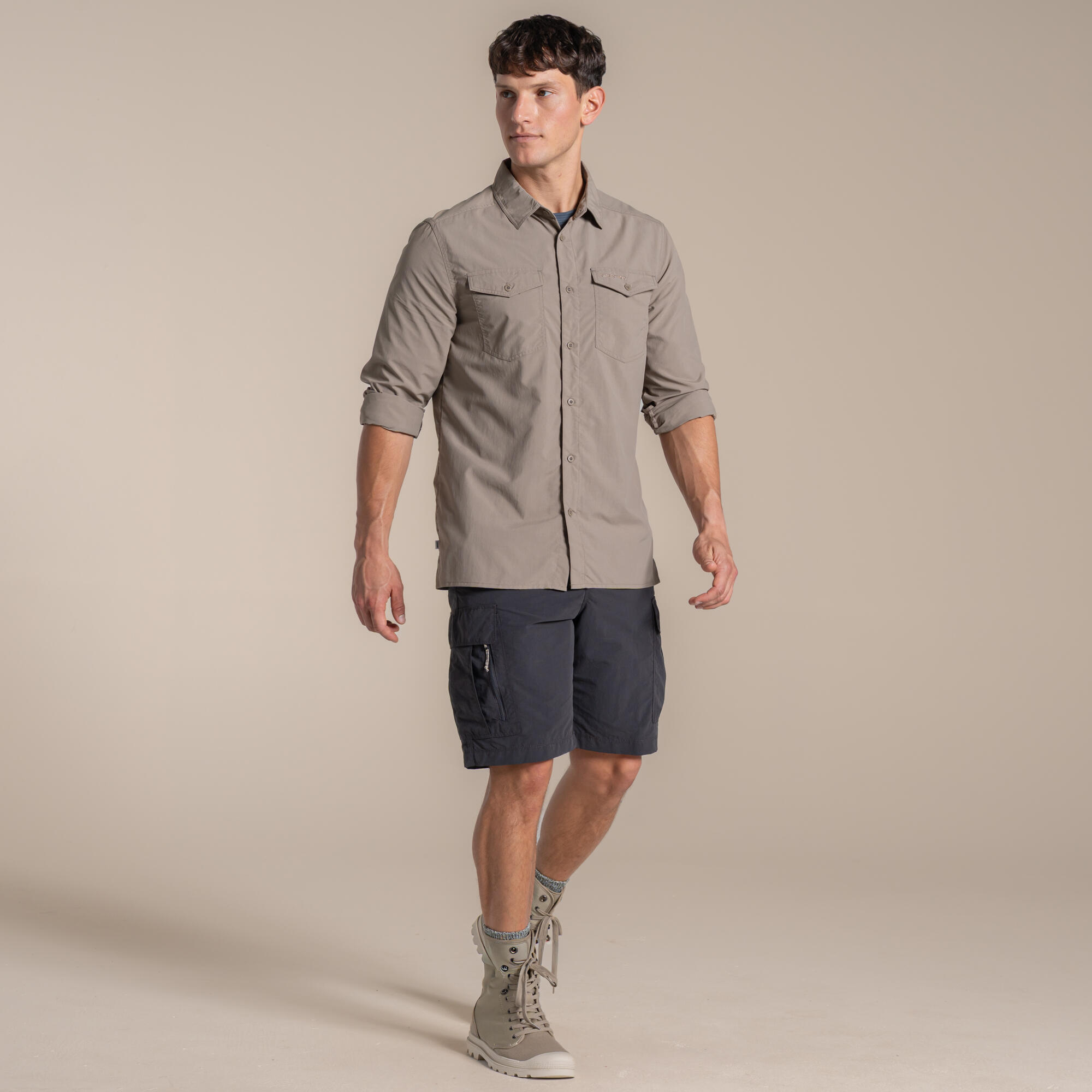 Camicia a maniche lunghe NosiLife Loukkos da uomo 3/5
