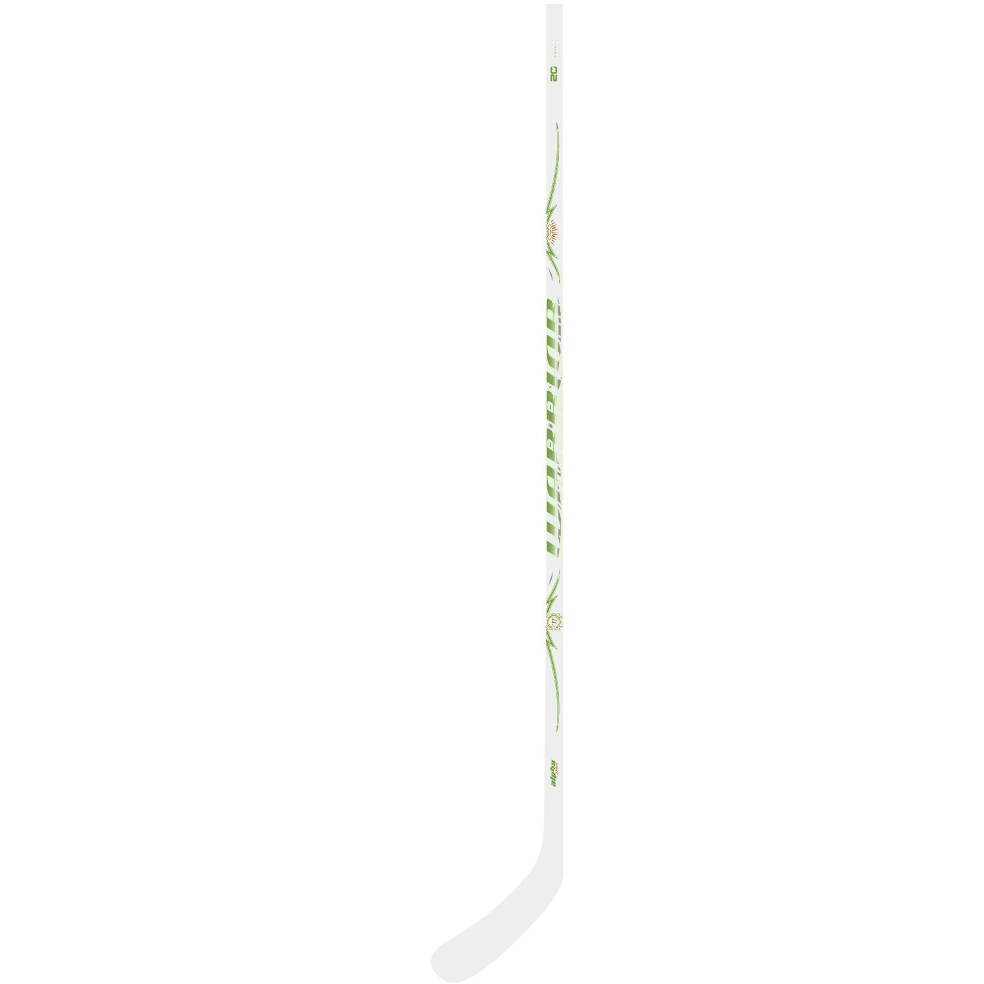 Palo de hockey sobre hielo Warrior Alpha Deluxe Senior blanco 3/5