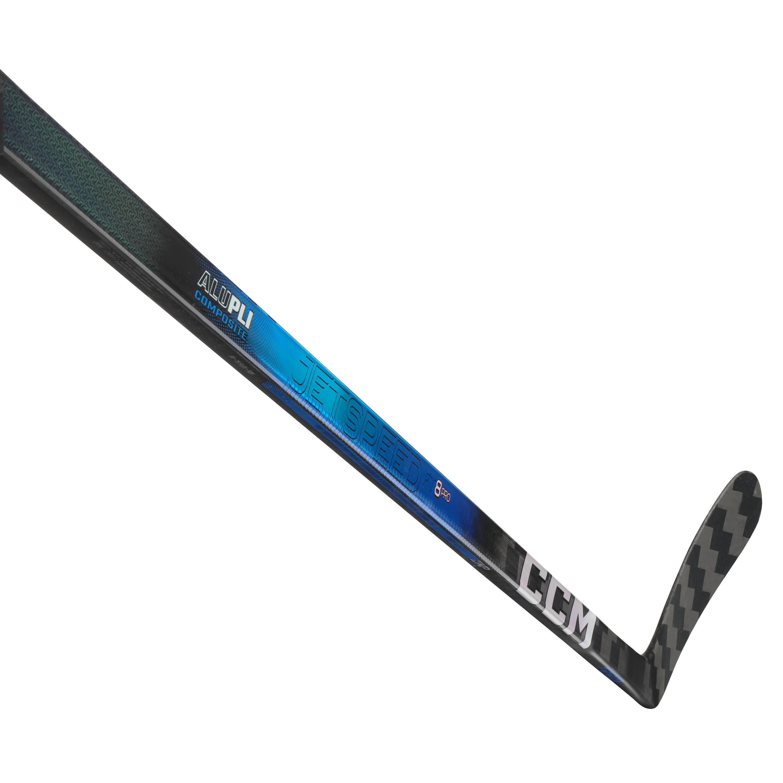 CCM JetSpeed FT8 Pro Blau Sonderfarbe Senior Eishockeyschläger 7/8