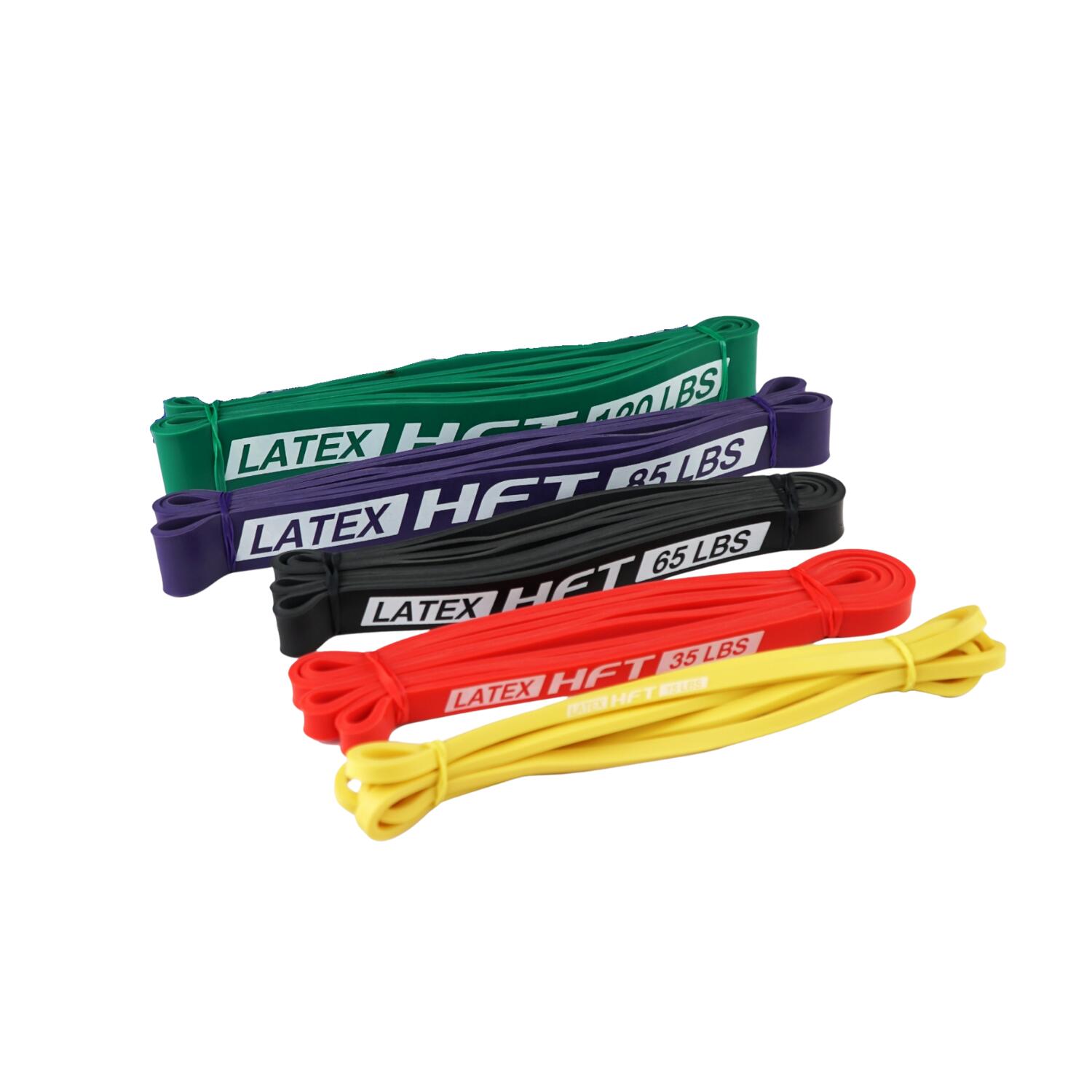 Set of 5 Latex Pull-up Bands - Homefittools