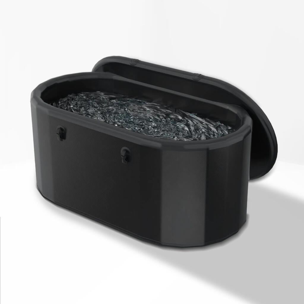 [PRE-ORDER] Ice Bath PVC Tub LYING MODEL01 M (150x80x65cm.) 300 liters - Homefittools