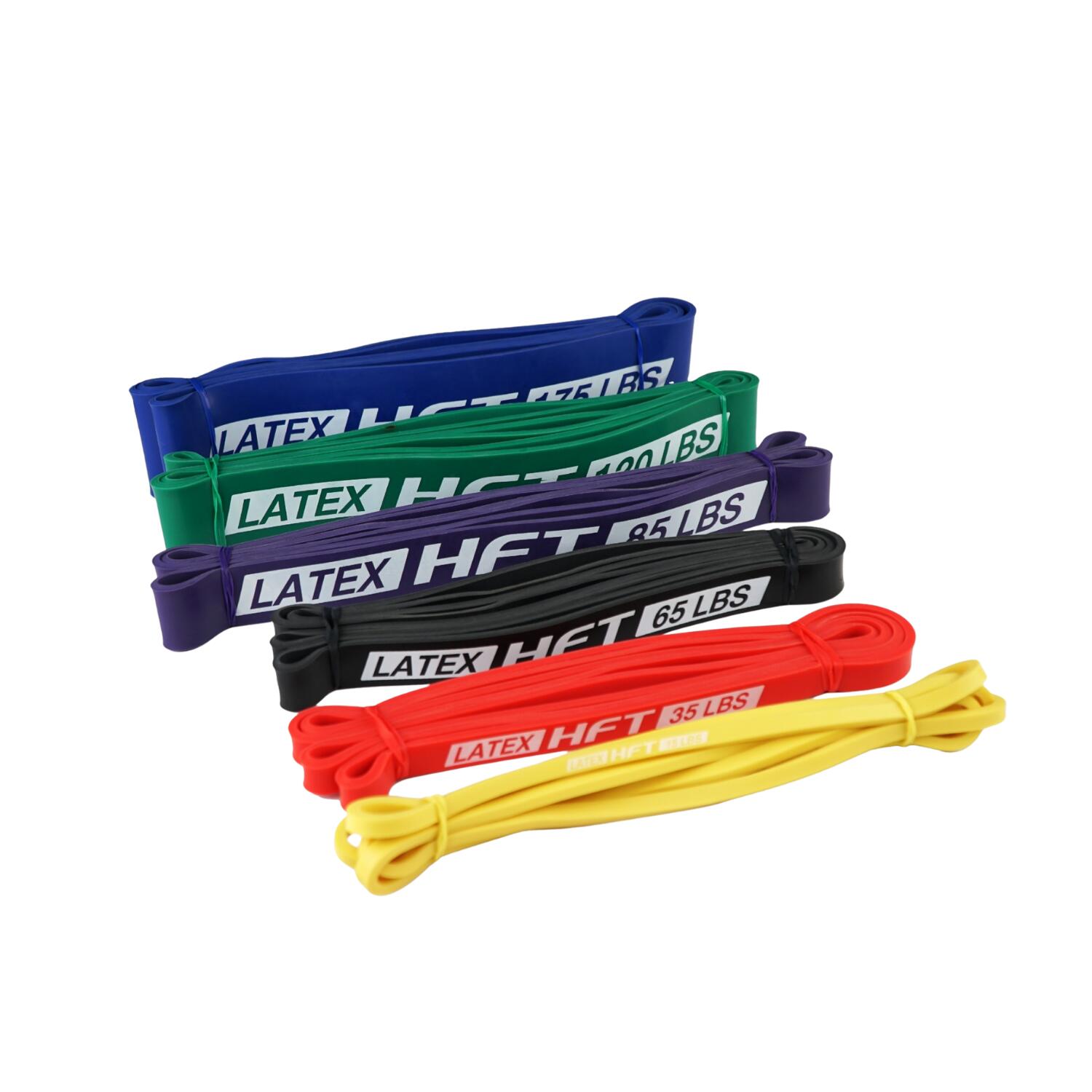 Set of 7 Latex Pull-up Bands - Homefittools