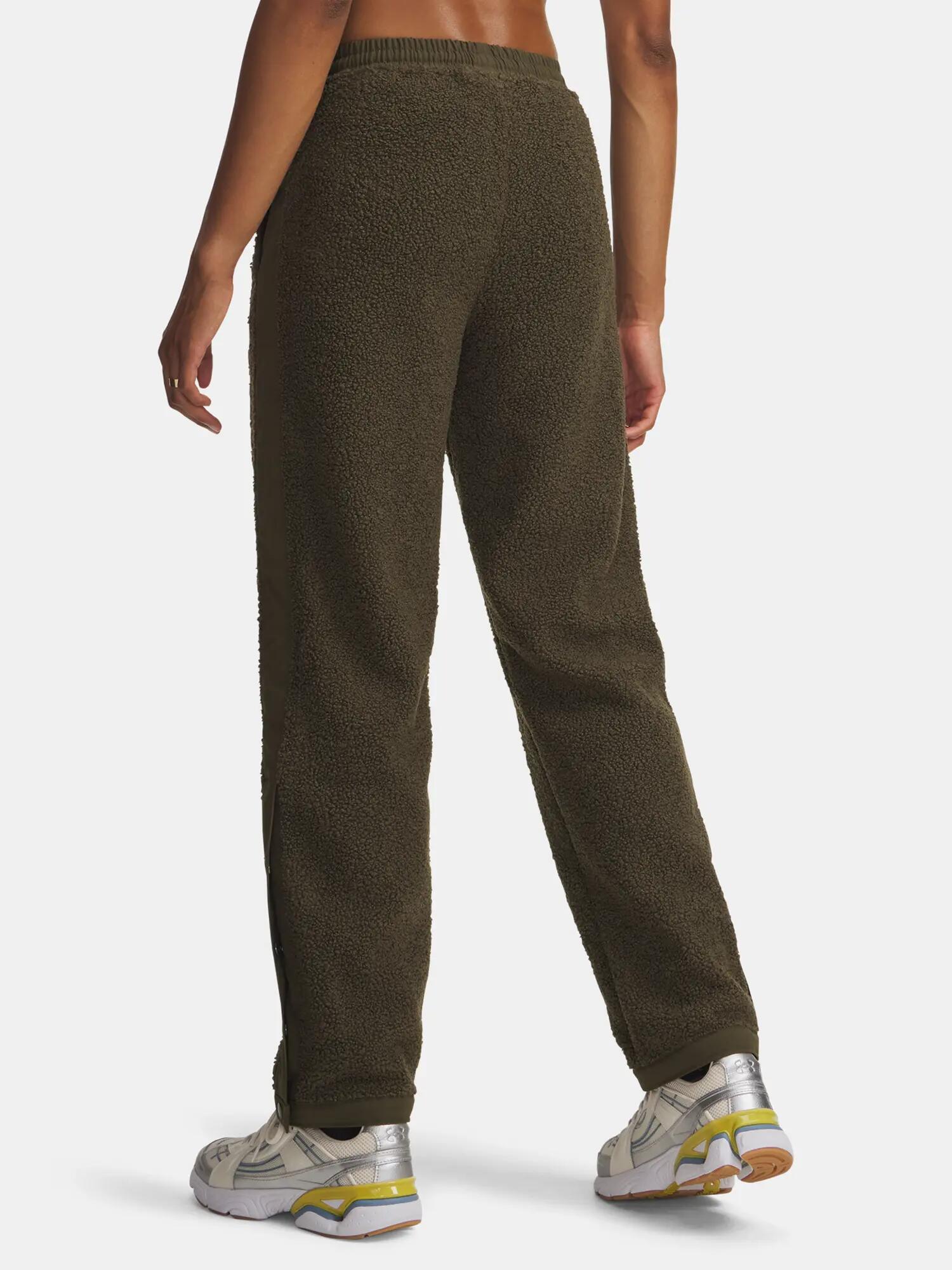 Női sportnadrág Under Armour UA High Pile Fleece Pants-GRN 2/4