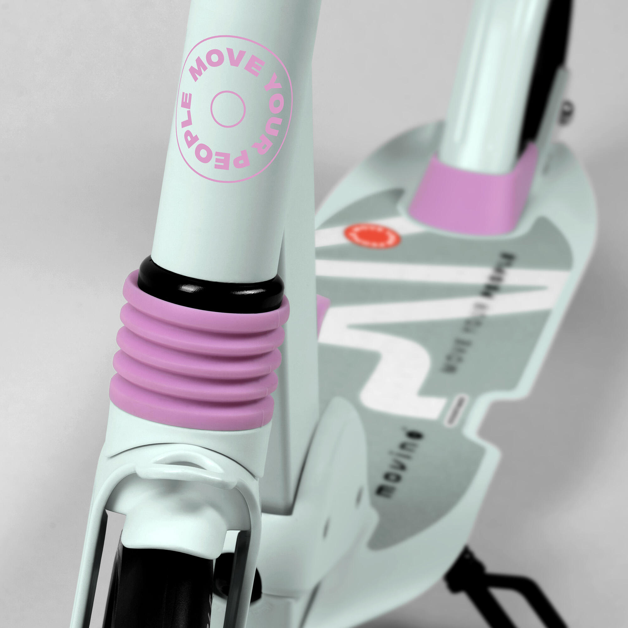 Trottinette pliable pour enfants, roues LED, guidon réglable Movino City Light 7/8