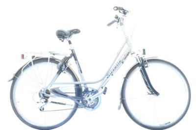 Gazelle medeo alu lite 54 cm, dames, grijs