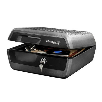 Coffre fort anti feu et étanche a clef, triple protection