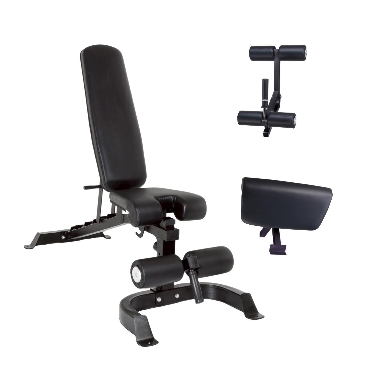 HFT Bench Set Model P4 with Accessories for Arm and Leg Exercises - Homefittools
