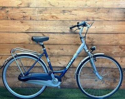 Bikkel stadsfiets 50 cm, 7 versnellingen, blauw