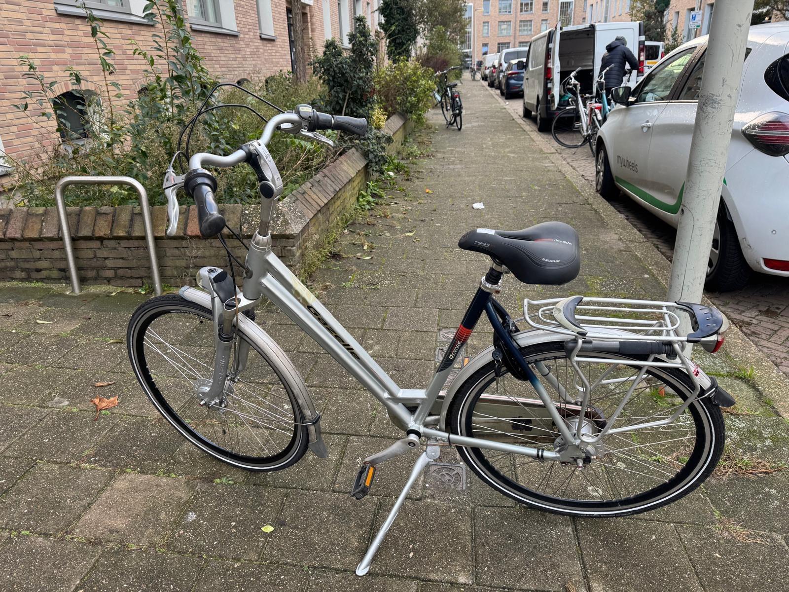 Gazelle Orange tweedehands 28 inch low-step 2/5