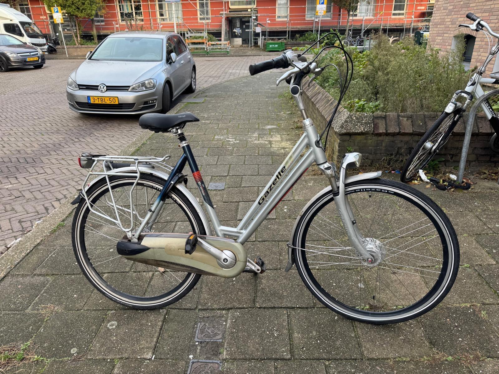 Gazelle Orange tweedehands 28 inch low-step 5/5