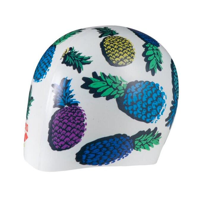 Czepek pływacki silikonowy unisex treningowy na basen Arena HD Cap Pineapples 2/6