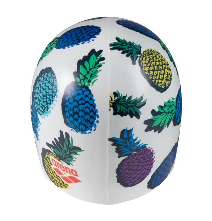Czepek pływacki silikonowy unisex treningowy na basen Arena HD Cap Pineapples 4/6