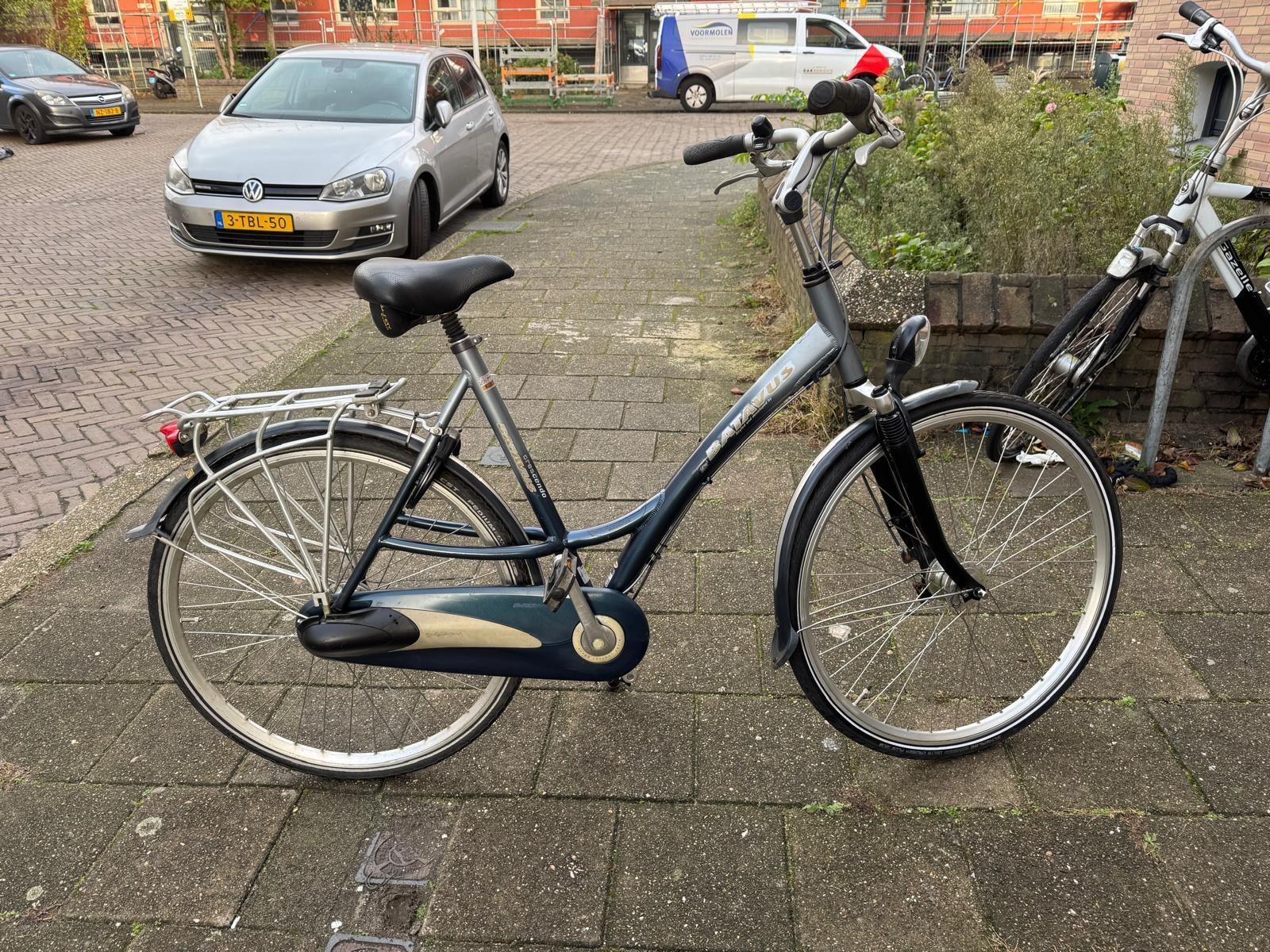Batavus Crescendo damesstadsfiets 57 cm, greymetal 4/5