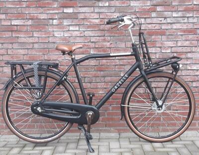 Gazelle heavy duty heren matzwart 59cm 2012