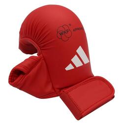 Mitaines / Gants Karate WKF avec pouce Rouge/Bleu ADIDAS