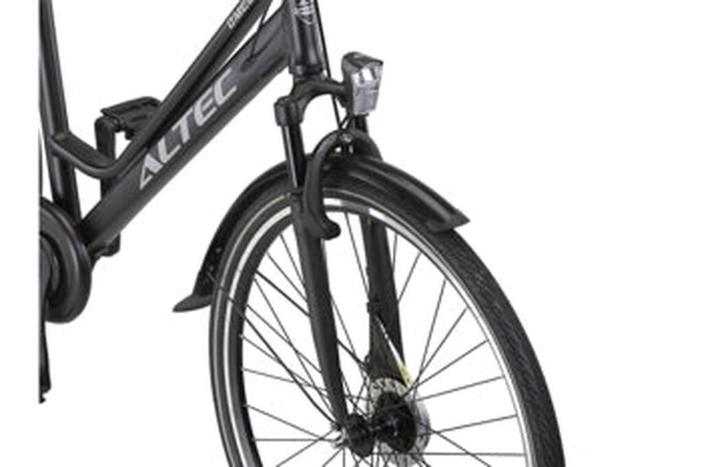 Altec stadsfiets dames, Shimano Nexus 3-speed, aluminium, zwart 5/6