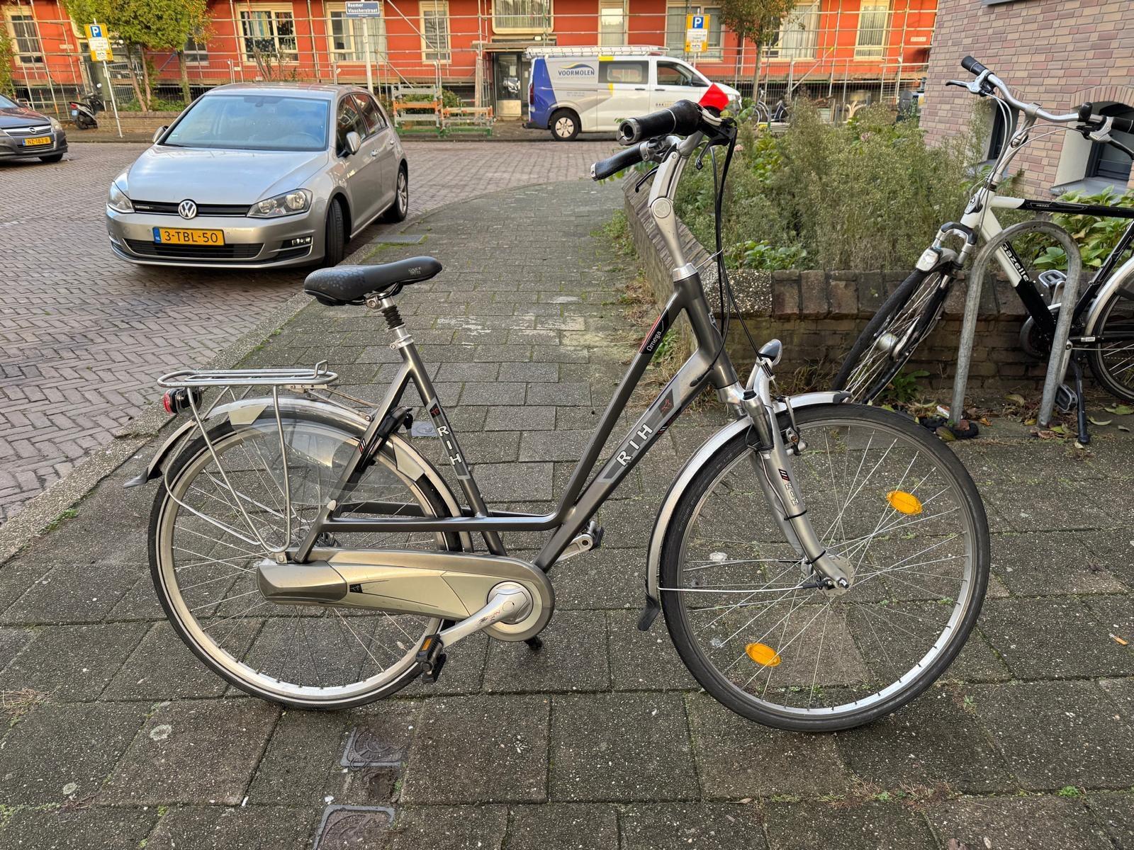 RIH Omega damesfiets 58 cm, metal/grijs 4/5
