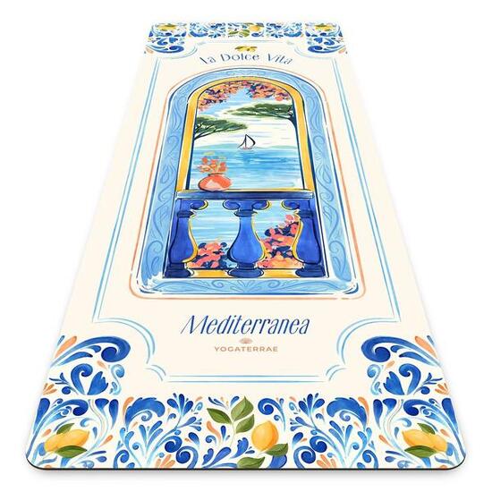 DOLCE VITA ANTISLIP YOGAMAT VAN NATUURLIJK PU-RUBBER