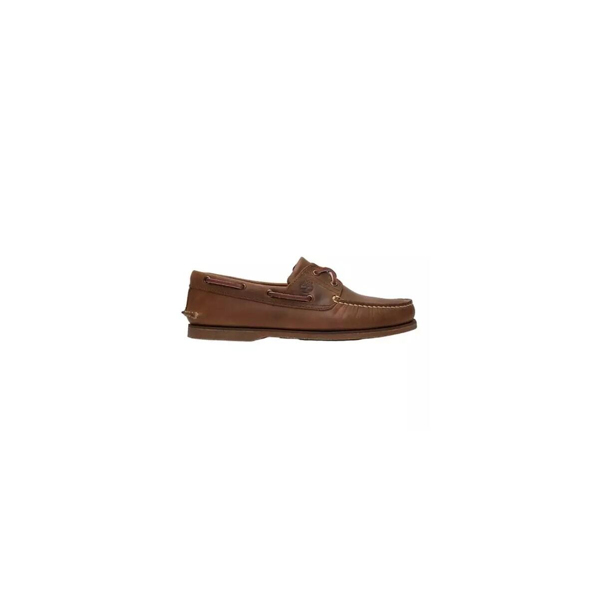 Timberland - Mocassins Homme Mocassins Timberland Classic Boat Boat Marron Marron - Chaussures De Sport - Marron|noir - 44 - Decathlon