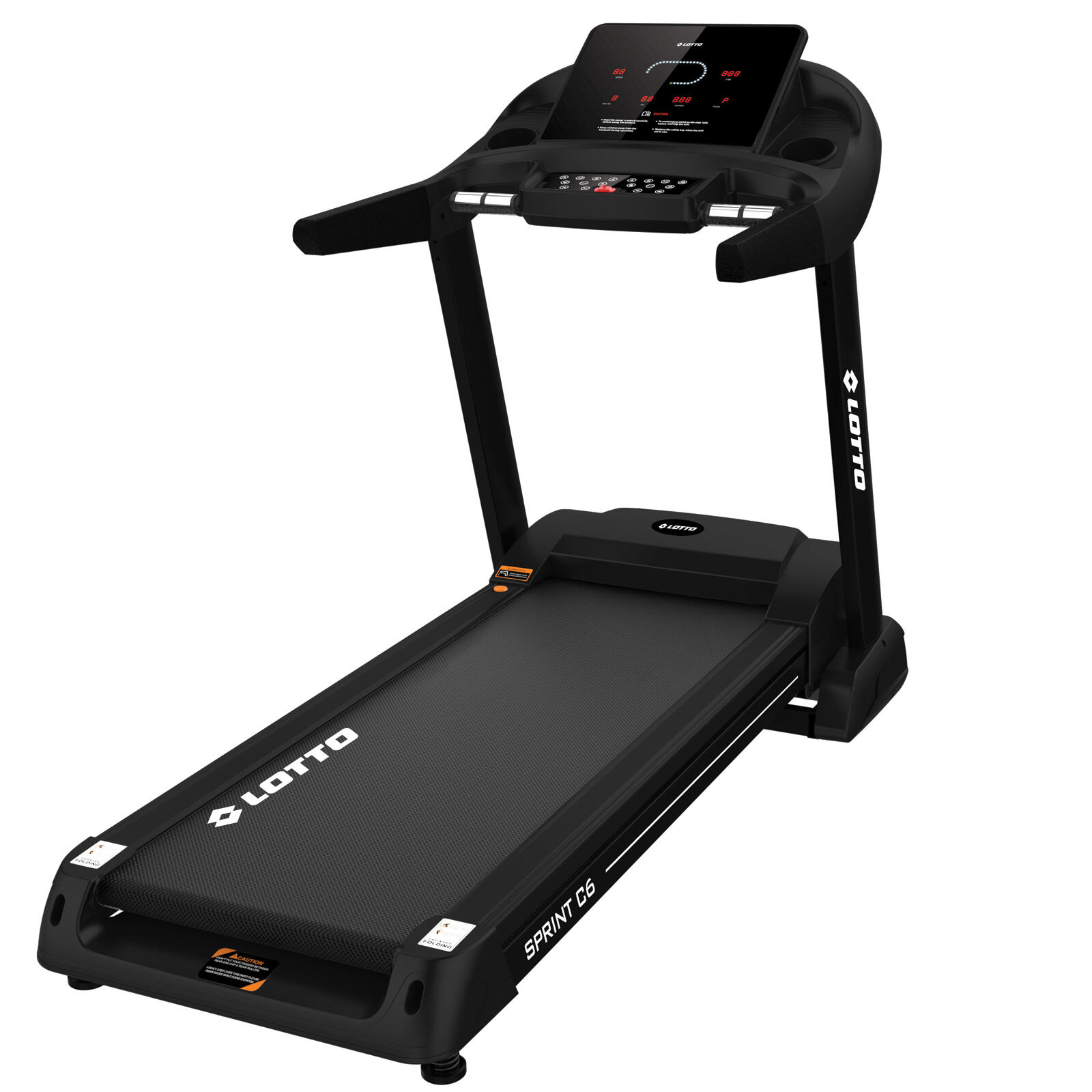 Tapis roulant elettrico Lotto Sprint C6, Bluetooth, inclinazione automatica, 4CV 5/5